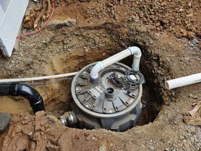 Sewage Pump Installation