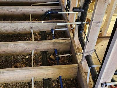 Water Supply Line Installation
